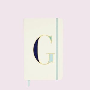 Kate Spade New York Large Leatherette Initial “G” Notebook